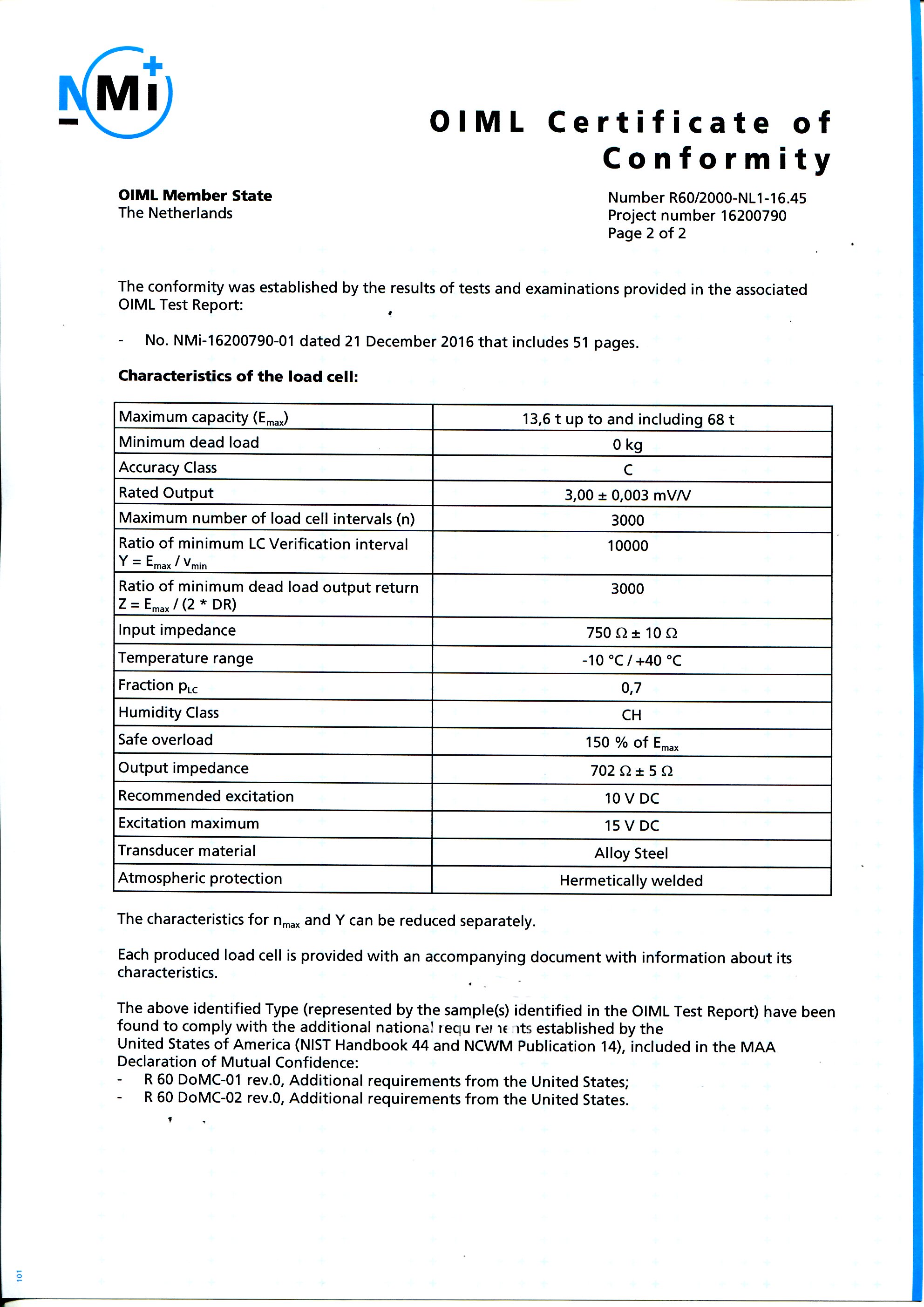 OIML-QSC-A